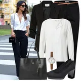 Outfity se šedými jersejovými blůzami image