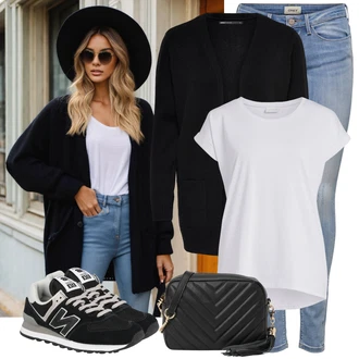 Károvaný Outfit s Světle modrá/Modrá Skinny Kalhoty/Džínové Legíny/Kalhoty s dírou/Jeggings Only "Praktický vzhled"