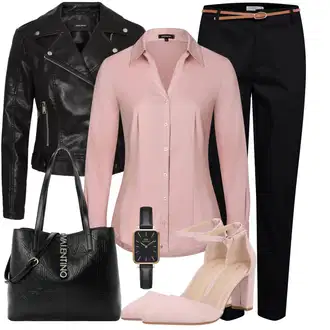 Kombinacije za posao Seksi sa Tamnoplava/Bijela/Smeđa Nekategorizirano VERO MODA "Jesenski outfiti"Look: klasický, Mokri izgled, Francuske, Prekrasan, Egirl, Seksi, moderne, Disko, cool