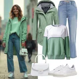Outfity pro volný čas s džíny culottes image