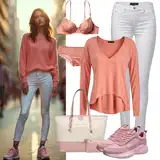 Dlouhé kalhoty outfity image