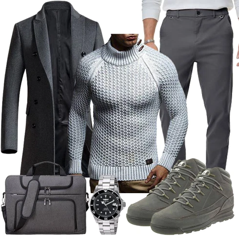Blau Hose/Wintermantel/Winter Parka Vogstyle kombinieren mit Blau Hose/Wintermantel/Jacke Winter Parka Vogstyle