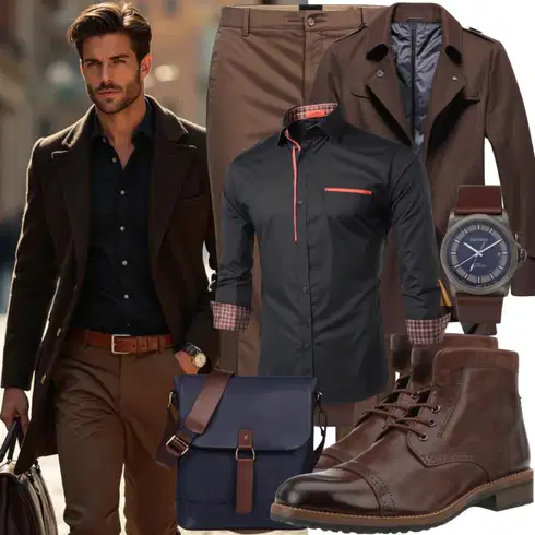 Khaki/Braun Hose Cord Legging/Skinny Hose/Jeggings/Chino Hose/CordHose/Slim Hose/Treggings Brax kombinieren mit Orange/Braun/Rot UmhängeTasche/MannsTasche/TrageTasche/SchulterTasche/Schulranzen/SchulterTasche Harbour 2nd