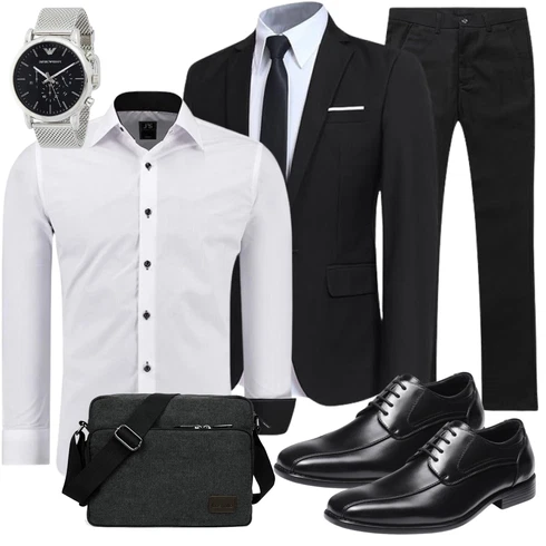 Weiß Accessoire J'S FASHION kombinieren