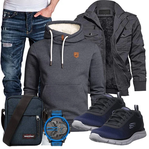 Hose Amaci&Sons kombinieren mit Tasche Amaci&Sons