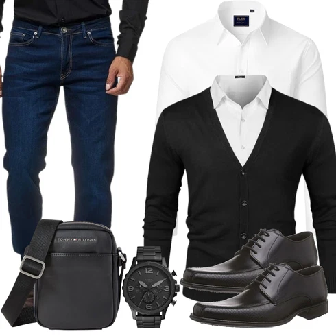 Blau Hose/Winter Parka iClosam kombinieren