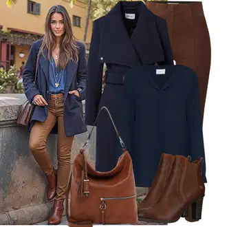 Stil, Western Outfit sa Tamnoplava Bluza s gumbom/Bluza koja se ne pegla/Slip-on Bluza/Poslovna Bluza/Bluza Dugih Rukava/Kožna jakna za muškarce/Bluza s Podignutim Ovratnikom/Bodija Bluze/Svilena bluza/Jednobojna Bluza Vila "Jesenska odjeća za svaki dan"Look: Stil, klasický, Lagano, Radna odjeća, Unisex, Ured