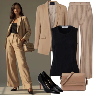 Vysoké Podpatky Outfit s Černá/Bílá/Hnědá Sandály Sandál Na Širokém Podpatku/Pohodlná lodička/Lodička s vysokým nártem/Sandál Na Podpatku/Lodička na Vysokém Podpatku/Šněrovací Lodička/Boty Mary Jane/Lodička na Platformě/Lodička S Páskem/Lodička S Páskem/Přezková bota/Lodička s T-páskem/Vintage Lodička Aldo "Elegantní Vzhled"