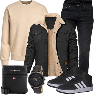 Outfit mit Rosa Unkategorisiert Jack & Jones "Freizeit Outfit"