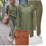 Bluze i Tunike Većih Brojeva s Dugačkim Rukavima Outfiti image
