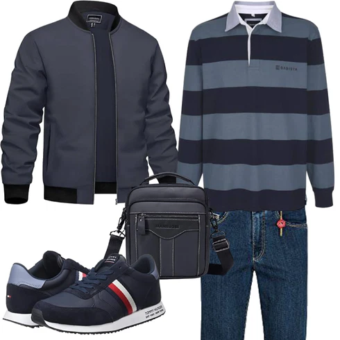 Elegant Hoodie BABISTA kombinierenLook: Elegant, Rad, Stil, Preppy, Dad, Unisex, Classic