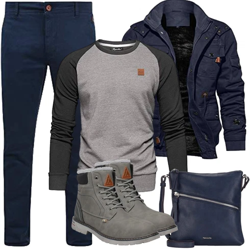 Grau/Hellgrau/Dunkelgrün/Dunkelgrau/Khaki Wasserfester Schuh/Wattierte Stiefel/Winter Stiefel/Herren Lederschuhe/Gefütterte Stiefelette/Klassischer Stiefel/Wasserdichter Stiefel/Winter Sneaker/Winter Stiefelette Mishansha kombinieren mit Dunkelblau Outdoorjacke/Wachsjacke/Außergewöhnliche Jacke/Trachtenstrickjacke/Frühlingsjacke/Winterjacke/Jacke mit Seitlichem Reißverschluss/Übergangsjacke Herbstjacke TACVASEN