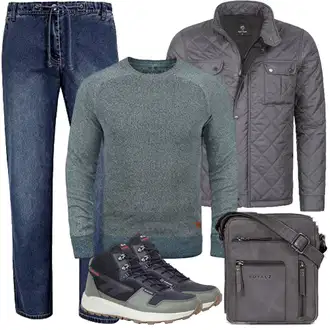 Mit Bauch Outfit mit Unkategorisiert Jan Vanderstorm "Herbst Outfits"