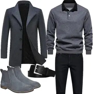 Outfit mit Schwarz Jeans Leder Schuhe Wrangler "Herbst Outfits"