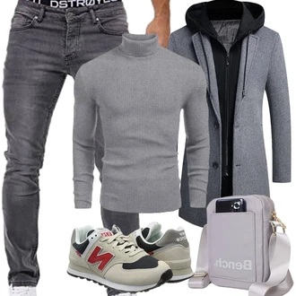 Outfit mit Sneaker New Balance "Herbst Outfits"