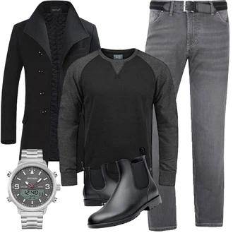 Mit Bauch Outfit mit Unkategorisiert Jan Vanderstorm "Herbst Outfits"