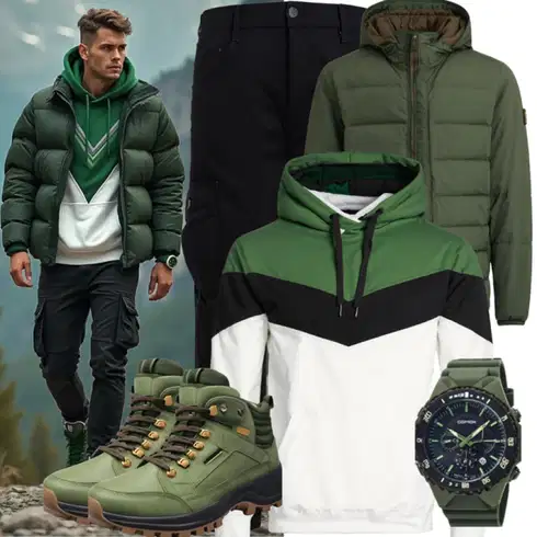 Neonfarben/Gelb/Grün Schuh Winter Sneaker/OutdoorSchuh/Wasserfester Schuh/Thermostiefel/Socke Schuh/Sneaker Low/Schmaler Sneaker/Sneaker Mit Seitlichem Reißverschluss BOGNER kombinieren