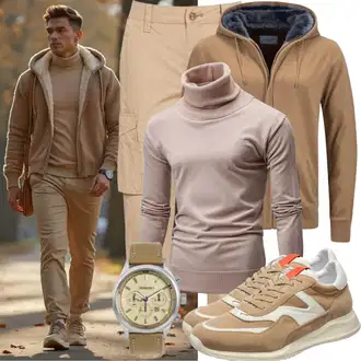 Kuschel Outfits "Herbstliches Freizeit Outfit"