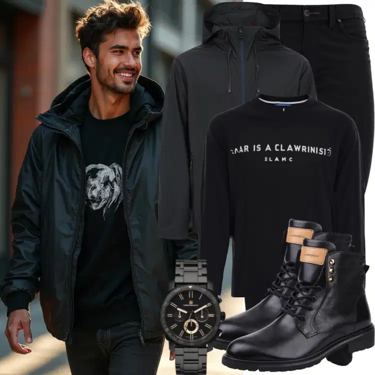 Herbstliches Freizeit Outfit
