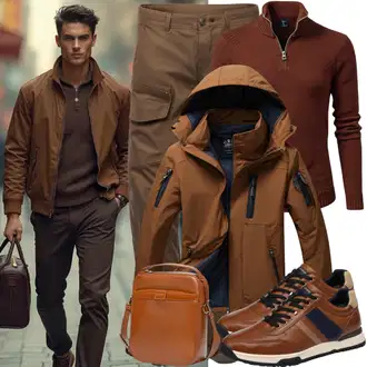 Casual Herbst Outfits "Herbstliches Freizeit Outfit"