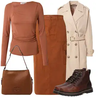 outfit mit Birkenstock "Jesenska obleka za prosti"