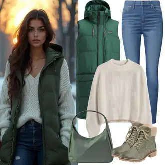 Outfit sa Plava Trapez Traperice/High Waist Traperice/Muška Kožna Jakna/Muška majica/Traperice s Prorezom/Vintage traperice/Dad Traperice/Mom Jean Trendyol "Jesenski casual outfit"