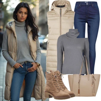Outfit s Tmavě modrá/Modrá/Světle modrá Mom Jean/Termální Džíny/Sweat Džíny/Rovná Džína/Džíny Volného Střihu/Dámské Džíny s Délkou 7/8/Baggy Džíny/Sportovní boty/Dad Džíny/Formální Košile/Zkrácené Džíny/Kožená Pánská Bund jjxx "Módní vzhled pro podzim"