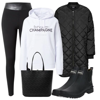 outfit mit About You "Obleka za jesen"