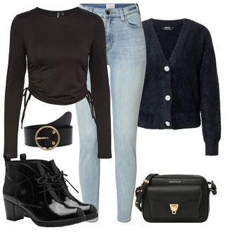 Style Outfits 80. leta mit Bež/Črna/Zlati/Rumena Ženski Pas brez Zaponke/Sproščeni pas/Klasični pasovi/Usnjeni pas/Širok pas levi's ® "Obleka za jesen"Look: 20-ta leta, Eleganten, Kul, Lepo, Techno, Vintage, Retro, 80. leta