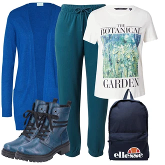 outfit mit Ellesse "Obleka za jesen"
