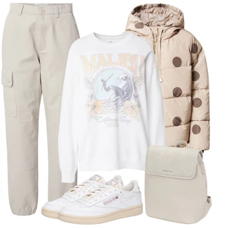 outfit mit Reebok "Obleka za jesen"