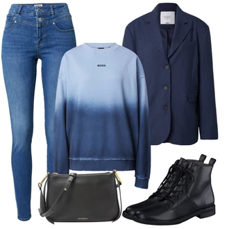 outfit mit Boss "Obleka za jesen"