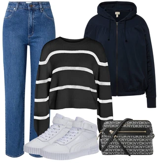 outfit mit Women's Uncategorized Ulla Popken "Obleka za jesen"