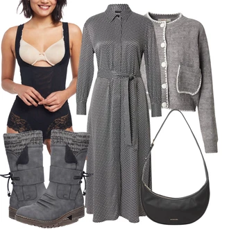 outfit mit Boss "Obleka za jesen"