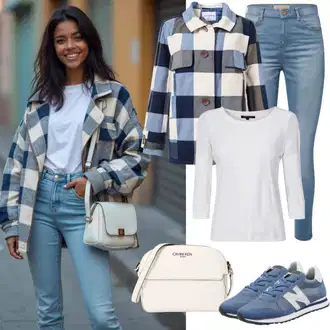 Ljeto Outfit sa Krem/Bijela Prijelazni Kaput/Kaput Tri Četvrtine/Kaput od Tvida/Kaput od Buklea/Ljetni Kaput/Vuneni Džemper/Nicky pulover/Džemper s rol ovratnikom/Džemper s Printom/Carmen Džemper/Jacquard Džemper/Široki Džemper/2u1 Džemper/Dugi Džemper/Kašmir Džemper/Kimono/ljetni kardigan/Vuneni kardigan/Pamučni kardigan/Kardigan s podignutim ovratnikom/Boucle kardigan koton "Odjevni predmet za jesen"