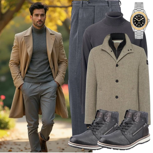 Gefütterte Stiefelette/Herren Lederschuhe/Winter Stiefelette/Stiefel Mit Reißverschluss/Winter Sneaker/Wattierte Stiefel/Wasserdichter Stiefel/Schnürstiefelette/Winter Stiefel/Klassischer Stiefel/Wasserfester Schuh/Schnürschuh Rieker kombinieren