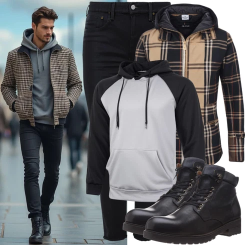 Schwarz Winter Sneaker/vegane schuhe/Schnürschuh/Schnürstiefelette/Springerstiefel/Klassischer Stiefel Rieker kombinieren