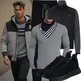 Schwarze Winterschuhe kombinieren image