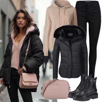 Outfit s Bílá/Černá Kožená Kozačka nad Koleno/Kozačka nad Kolena/Dlouhá Kozačka/Kozačka po Kolena/Kozačka Na Podpatku Katy Perry "Perfektní pro podzim"
