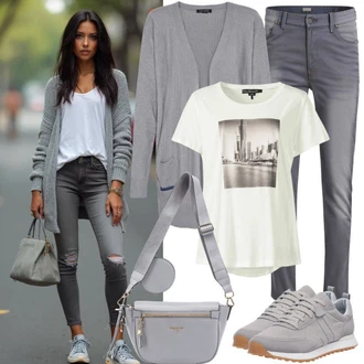 Fancy Outfit s Bílá/Mátově zelená Tričko s nápisem/Top/Košile s potiskem/Těhotenské tričko/Fancy tričko relevance "Podzimní oblečení"Look: Fancy, Glamourové, Lesk, Bad Taste, Burleska, Disko, Slavnostní