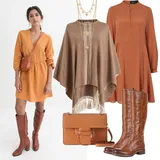 Šaty s výstřihem outfity image