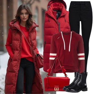 Outfit s Černá Kozačka Gumová Kotníková Bota/Kožená bunda/Plochá Kotníková Bota/Zimní Kozačka z jehněčí kůže/Ovčí Kožešinová Bota/Kotníková Bota s Podšívkou/Chelsea Boty/Kožená kotníková bota Vagabond Shoemakers "Podzimní volnočasový outfit"