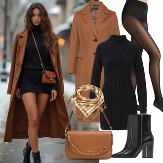 Outfit s Bílá/Černá Kožená Kozačka nad Koleno/Kozačka nad Kolena/Dlouhá Kozačka/Kozačka po Kolena/Kozačka Na Podpatku Katy Perry "Podzimní volnočasový outfit"