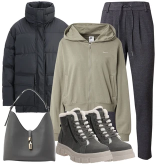 outfit mit Women's Uncategorized Nike Sportswear "Popoln za jesen"