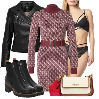 outfit mit Hlačke Tangica HUNKEMÖLLER "Popoln za jesen"