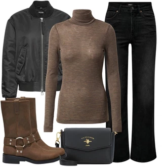 outfit mit True Religion "Popoln za jesen"