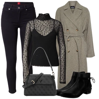 outfit mit Rieker "Popoln za jesen"
