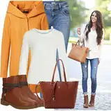 Vila midi outfity image