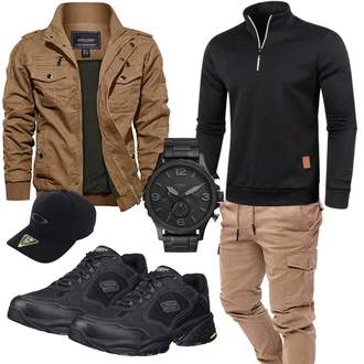 Sport Outfits Winter mit Aoouekul "Street Style Outfit"