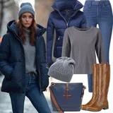 Outfity s pokrývkami hlavy image